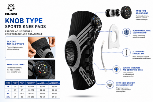 BLSM Dial-Fit Pro Knee Brace
