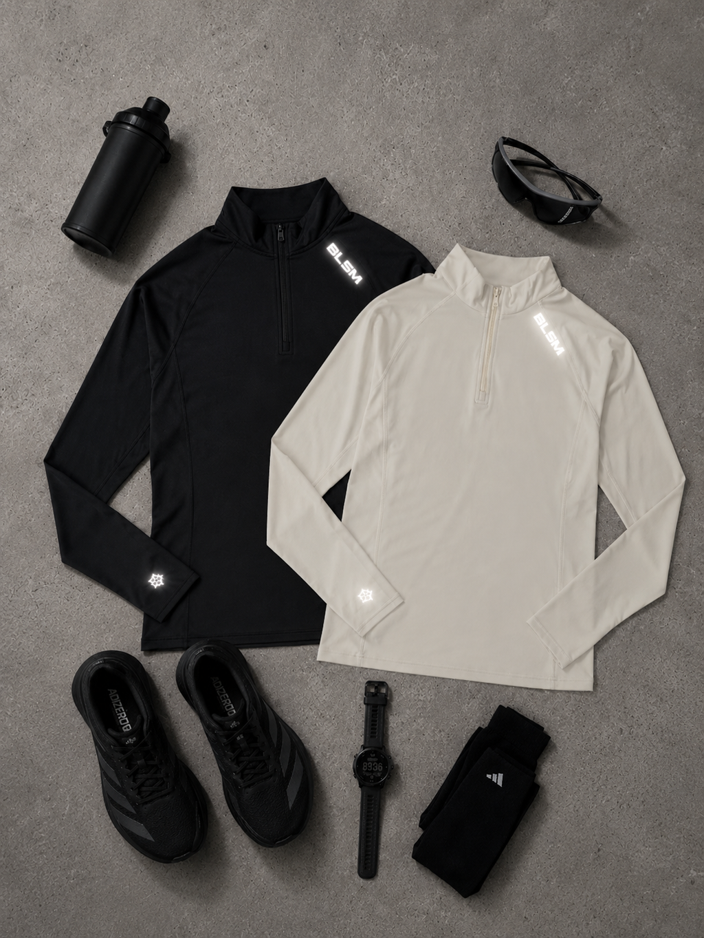 BLSM Reflective Performance Quarter-Zip